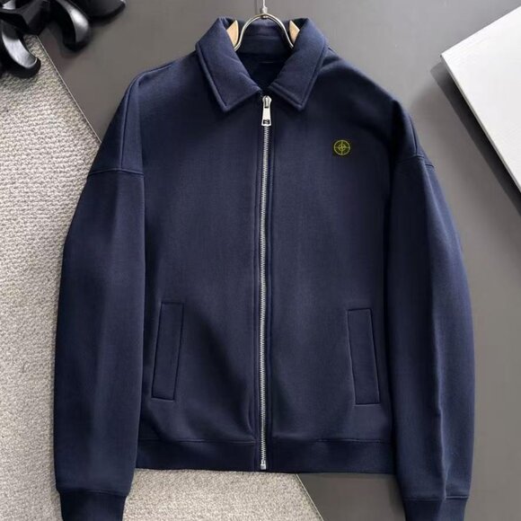 Stone Island Other - Stone Island Collared Zip-Up Jacket
